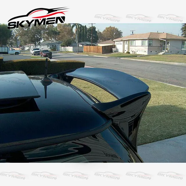 For Mini R50 R53 Mini Cooper AQR Style Fiberglass Rear Spoiler Roof Wing Kit