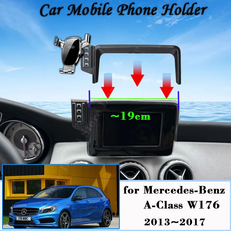 Pour Mercedes Benz classe V W447 2015-2022 support de téléphone portable de  voiture support d'aération support de gravité support Auto modifié