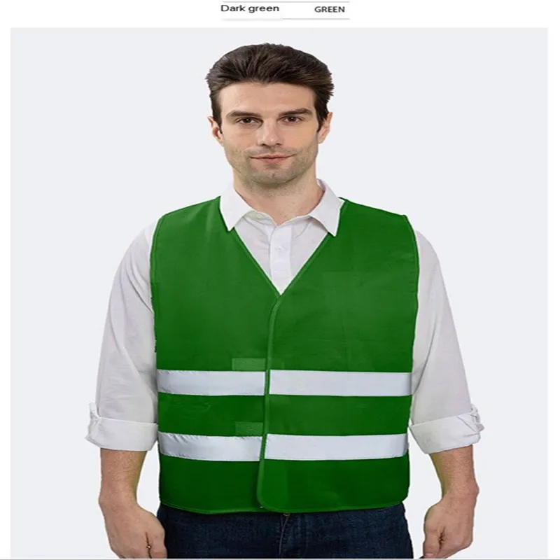 High Quality Vehicle Traffic and Environmental Sanitation Reflective Clothing, Vehicle Inspection, Yellow Safety Vest, Construct