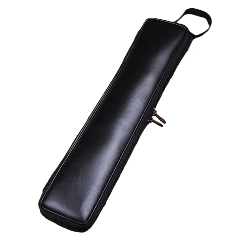 31-54cm Flute Storage Bag PU Leather Portable Bamboo Flute Protection Storage Bag Flute Musical Instrument Case Accessory 5