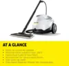 SC3 Steam Cleaner with Attachments, Multi Purpose Power Steamer – Chemical-Free, 40 Sec Heat-Up, Continuous Steam - for Grout, T 2