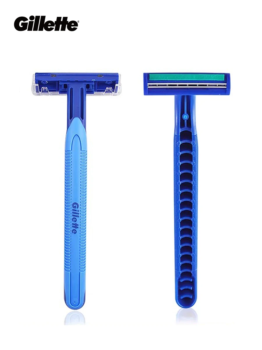 Gillette Einwegrasierer, 2-lagige Klingen mit Schmierstreifen, 6 Stück/Packung – Detail 2