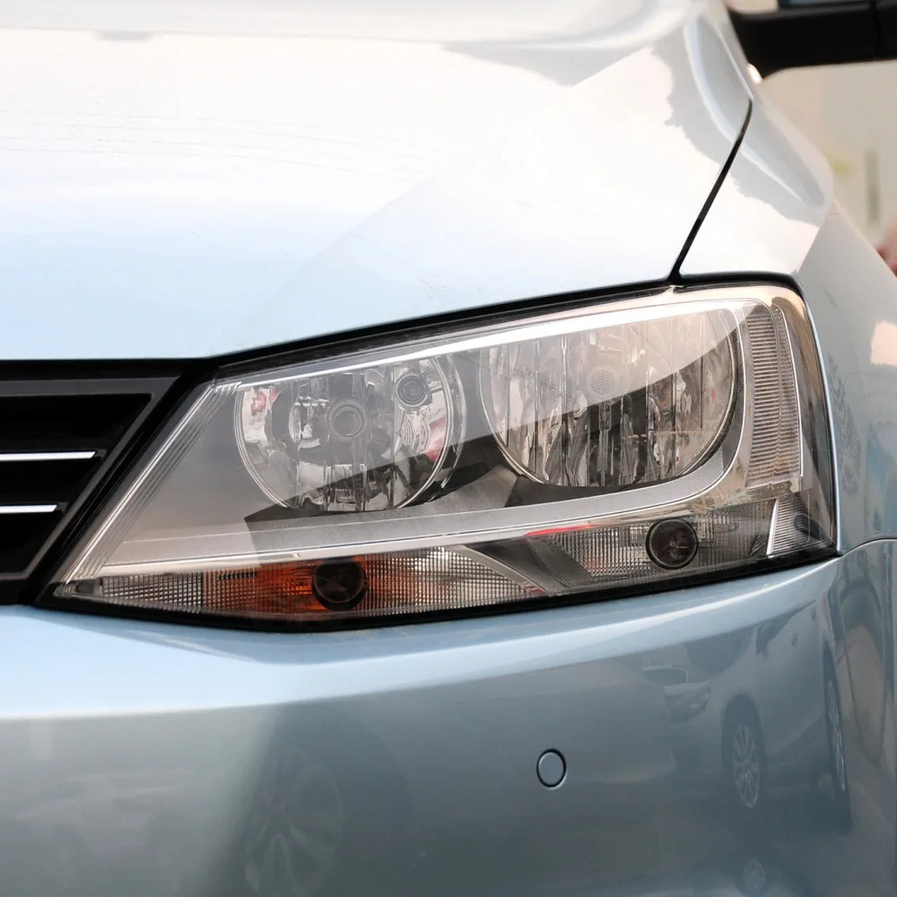 For VW Jetta (Sagitar) 2012~2018 Car Accessories Headlight Cover Transparent Lampshade Lamps Headlamp Shell Lens Plexiglass