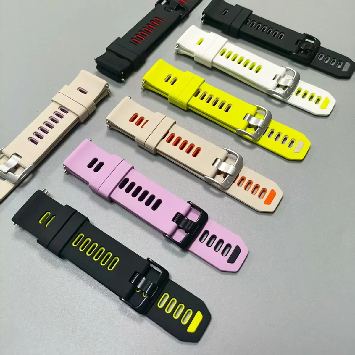 Official Silicone Sport Band Replacement Strap for Garmin Forerunner Series