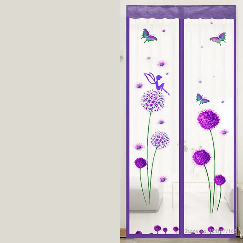 Creative Magnetic Screen Door Curtain, Anti Mosquito Net, Insect Fly Bug Curtain, Automatic Closing Mesh, Summer Home Items, 1Pc