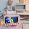 Cute Plastic Tissue Box Home Multifunctional Kawaii Desktop TV Tissue Box Case Simple Creative Storage Napkin Holder Paper Tray 1