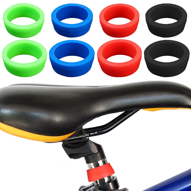 1pc Rennrad Lenker band Befestigungs ring Fixed Gear Fahrrad Anti-Rutsch-Silikon  griff Gurt Schutzhülle Fahrrad zubehör - AliExpress