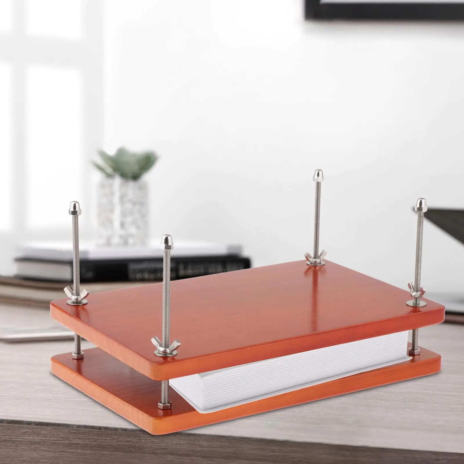 Book Press Multipurpose Lightweight Sturdy Flat Paper Press Machine for Cards Labels DIY Bookbinding Ticket Marking Photo Albums binding machine