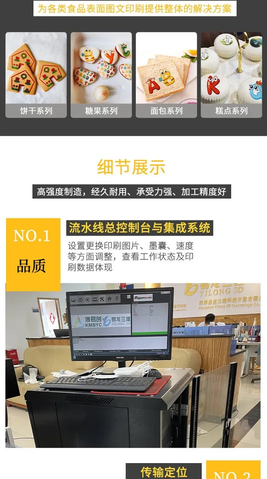 デジタル直噴印刷機、もち紙、食品高速プリンター - AliExpress