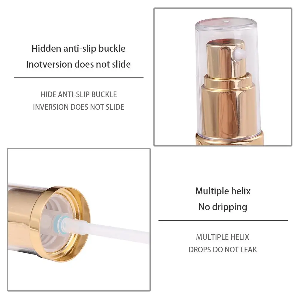 Description Picture 4 of itemClasp Essence Oil Accessories Transparent Cap Press Pump Head Cosmetics Tools Liquid Foundation Pump Makeup Pump