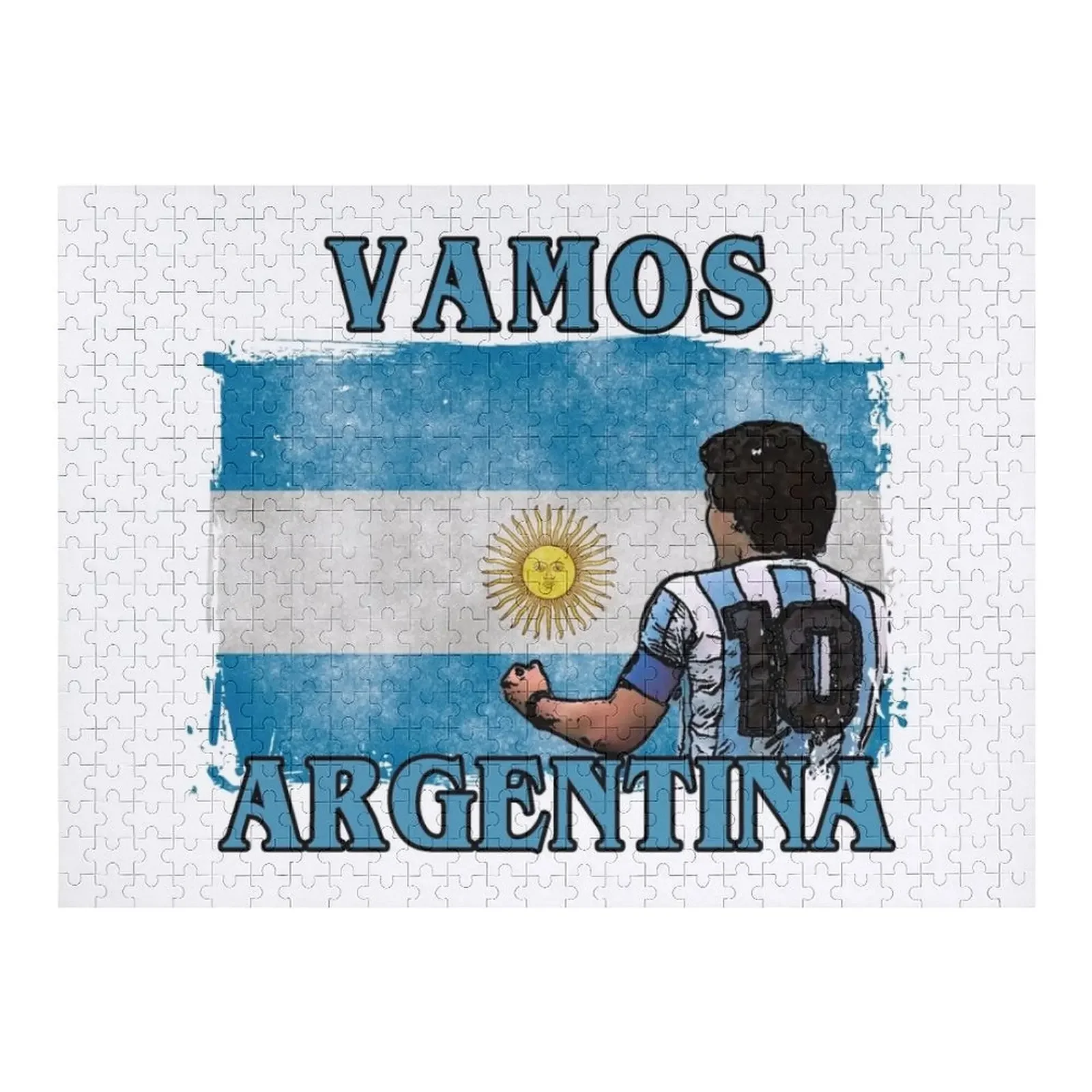 

Vamos Argentina - 2024 Copa America Jigsaw Puzzle Iq Personalized Baby Object Customizable Child Gift Puzzle