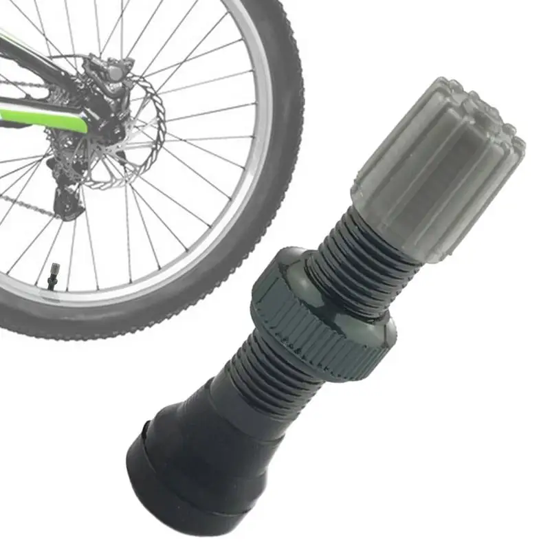 Mountain Bike Tyre Core Aluminum Alloy Tyre Stem for Mountain Bike Bicycle Tyre Core with Fine Workmanship for Fitness Traveling