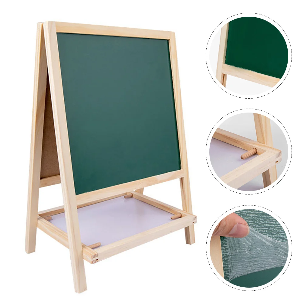 Garden Labels Stakes Standing Art Easel Tabletop Chalkboard Signs Double Sided Magnetic Board Drawing and Writing Board for Kids mini magnetic blackboard board 4 4 inch electronic chalkboard for kids lcd writing notebook flipchart drawing flip chart tablet