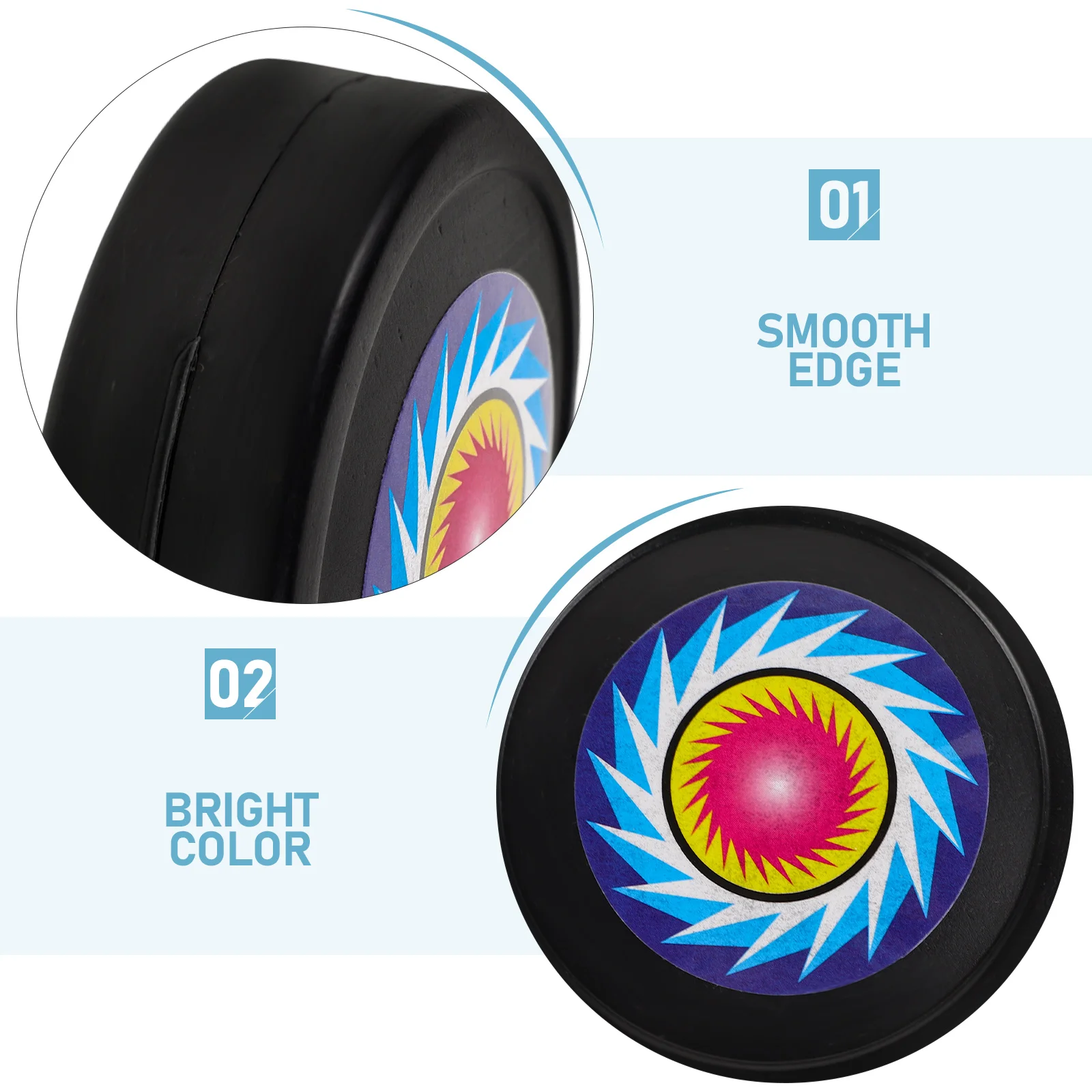 Mini Shuffleboard Pucks Floor Hockey Puck Play Plastic Practice Field Hockey Balls Ice Pucks Team Sports