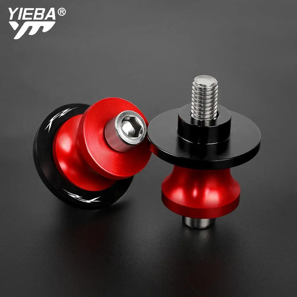 

For YAMAHA FZ FZ1 FAZER FZ6 FAZER FZ6N R S FZ07 FZ8 FZ09 FZ10 CNC Motorcycle 6MM Swingarm Spools Slider Swing arm Stand Screws
