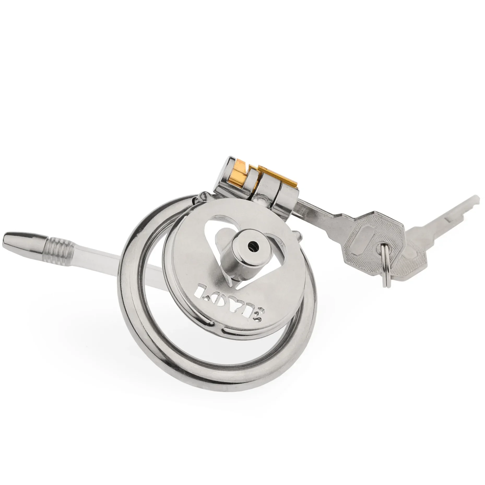 Super Small Chastity Cage Adult Sex Toys with Urethra Cathete Penis Lock Cock Rin Stainless Steel Male Chastity Device Cock Cage penis chastity cage chastity lock sex toy chastity cage accessory