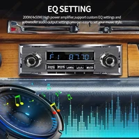 Grandnavi 1 Din Car Radio MP3 Player Classic Car Retro Audio Stereo Support FM AUX EQ USB Input In-dash Bluetooth For Benz - Image 3