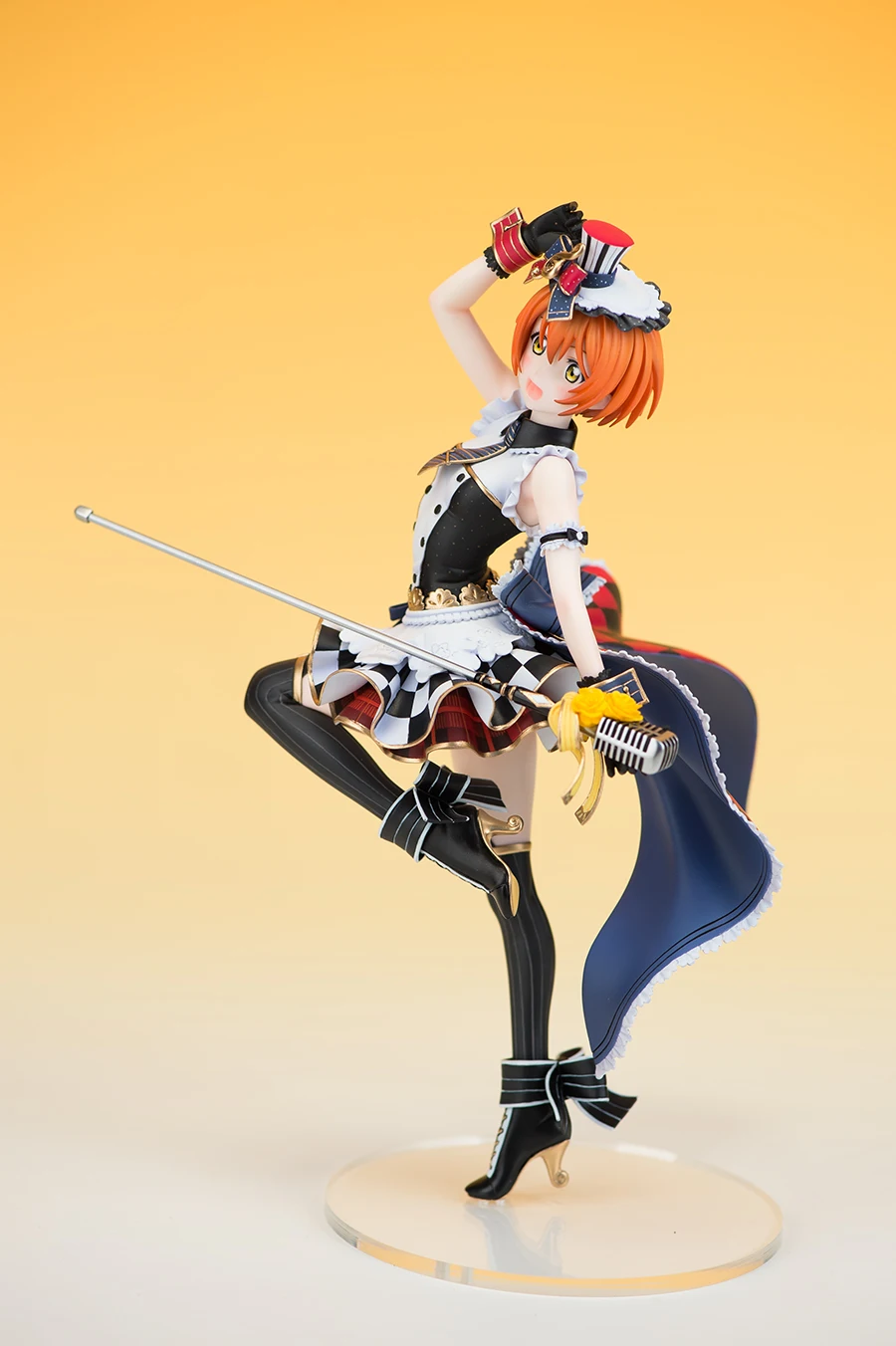 

1/6 Anime Uncolored Resin Figure Kit Rin Hoshizora LoveLive Unpainted Garage Resin Kit Model GK toys gift