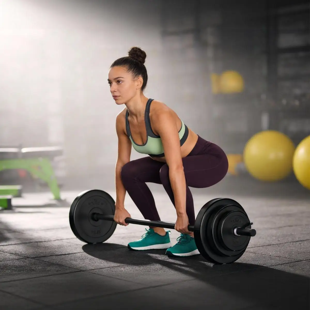 Adjustable 45LB Barbell Set 2
