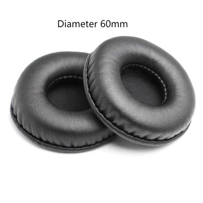 Premium Replacement Ear Pads - Comfortable Foam Leather Cushions for Headphones