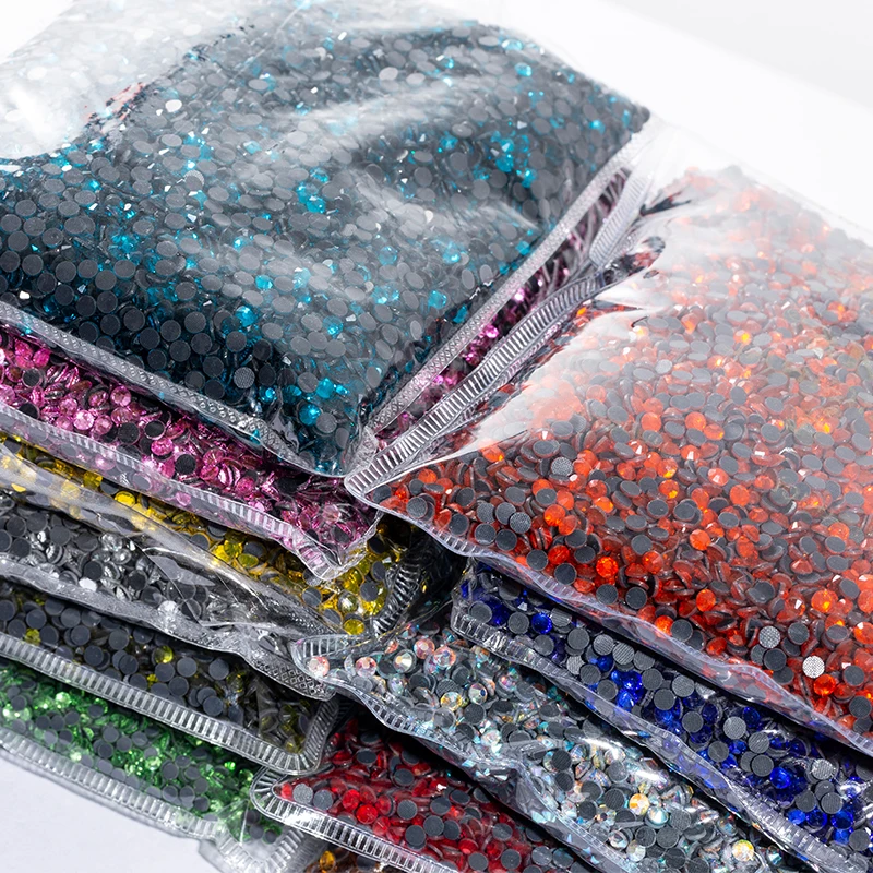 

Wholesale SS6-SS30 High-quality DMC Crystal Hotfix Rhinestones Iron-on Rhinestone Flat-back Glass Strass Hot Fix Rhinestones