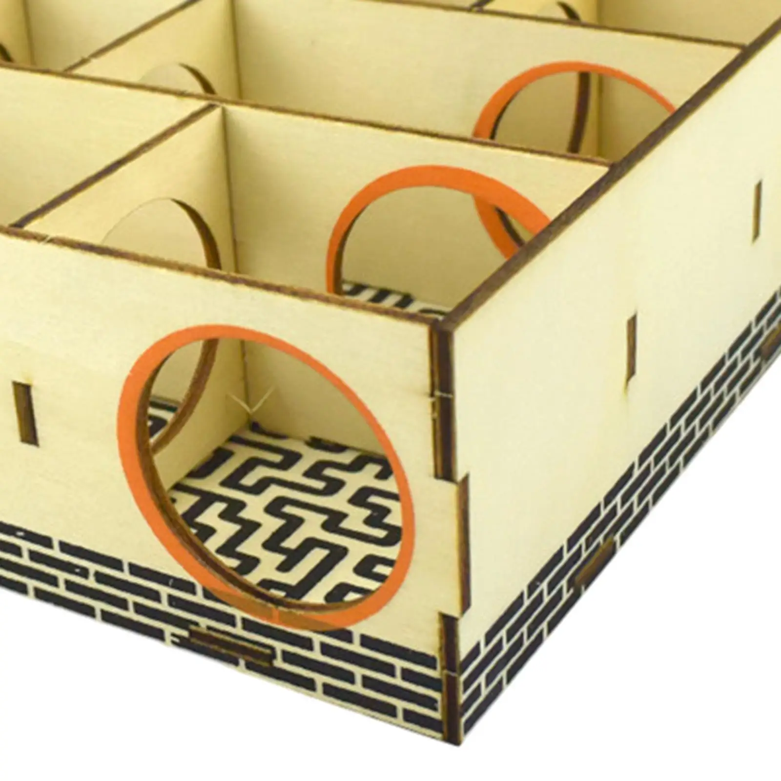 Hamster Maze Hamster Maze Tunnel Activity Sports Play Toys Wooden Labyrinth