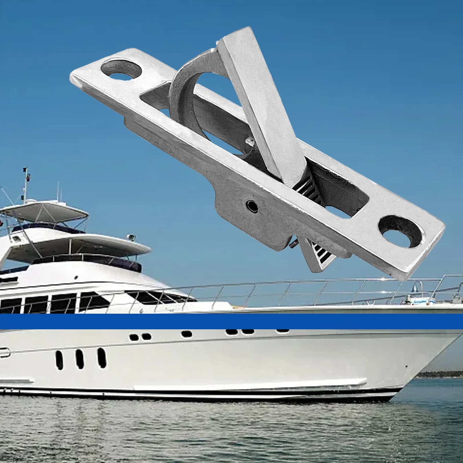 

Совершенно новые лодки с морской ручкой, 1 шт., 316 нержавеющая сталь 82*19*24,5 мм/3,2*0,75*1 дюйм, аксессуары, детали, защита от ржавчины