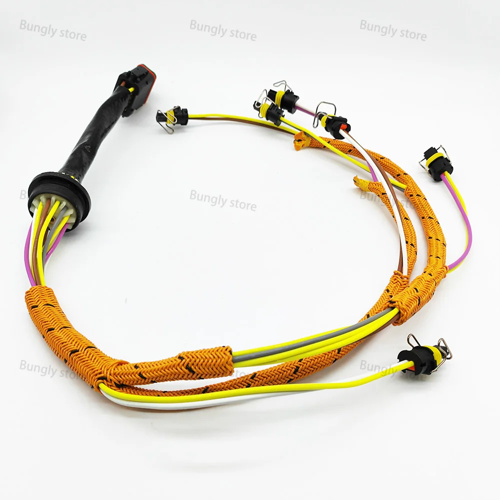 222-5917 2225917 520-1511 Original New Fuel Injector Wiring Harness C7 Caterpillar 325D 329D Excavator