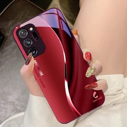 Liulian Sunset Red Tempered Glass Phone Case - Galaxy Note10Pro (JSZI - BB24040416)