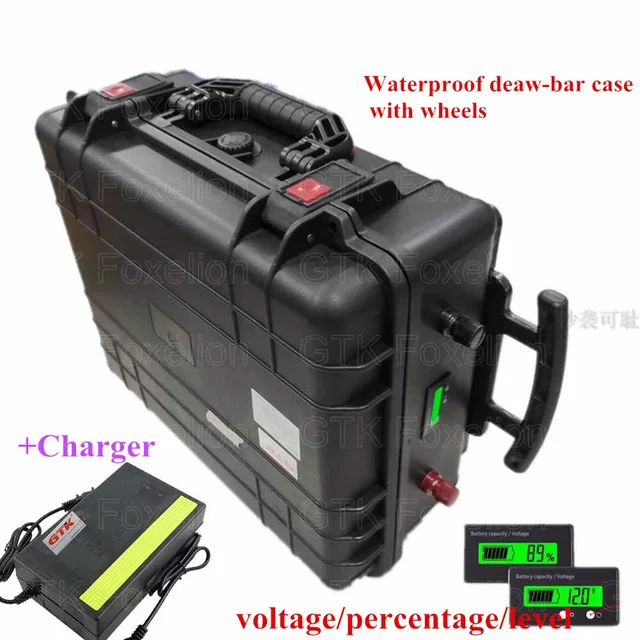 60V 50Ah-70Ah Li-ion Battery for RV/EV/5kW Motor/Solar Storage, High Power Output, Long-Lasting,  Safe for Industrial Equipment 1