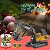 1:20 RC Car 2.4G Remote Control Excavator Construction Truck Dumper Bulldozer Crawler Engineering Vehicle Toys for Boys Kid Gift 2