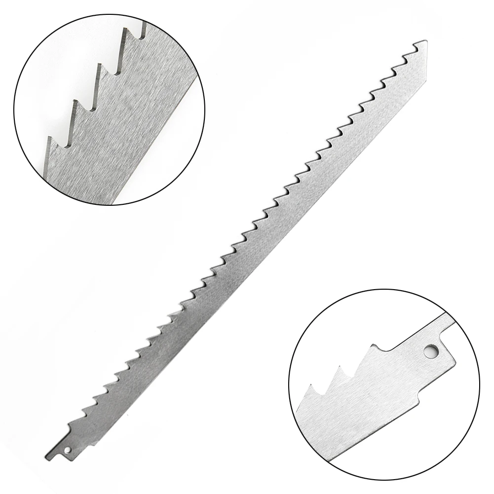 

1PC Meat Bone Ice Cutting Reciprocating Saw Blade 300mm Stainless Steel Meat Saws Cutter For Meat Ice Wood Metal Cutting Tools