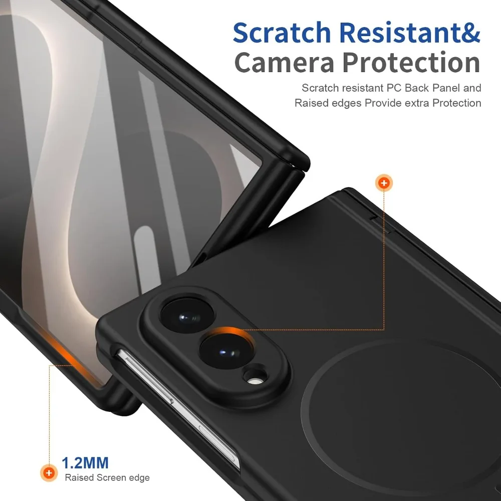 MagSafe-Compatible Full Body Case with Built-in Screen Protector