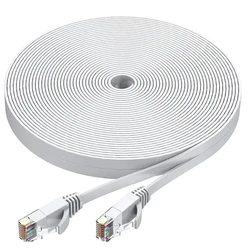 High - Speed Cat 6 Ethernet Cable for Enhanced Network Performance (WHITE)