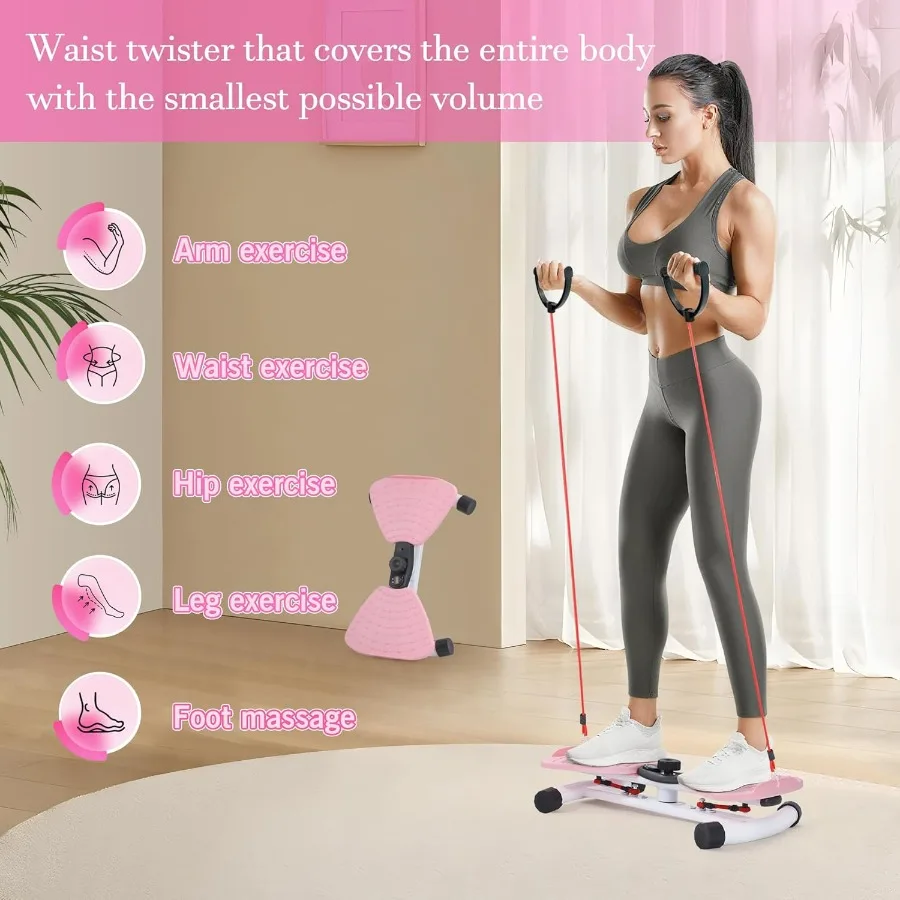 Waist Twister Machine Exercise With Digital Display To Track Time, Reps And Calories Burned, Waist twister machine With Balance