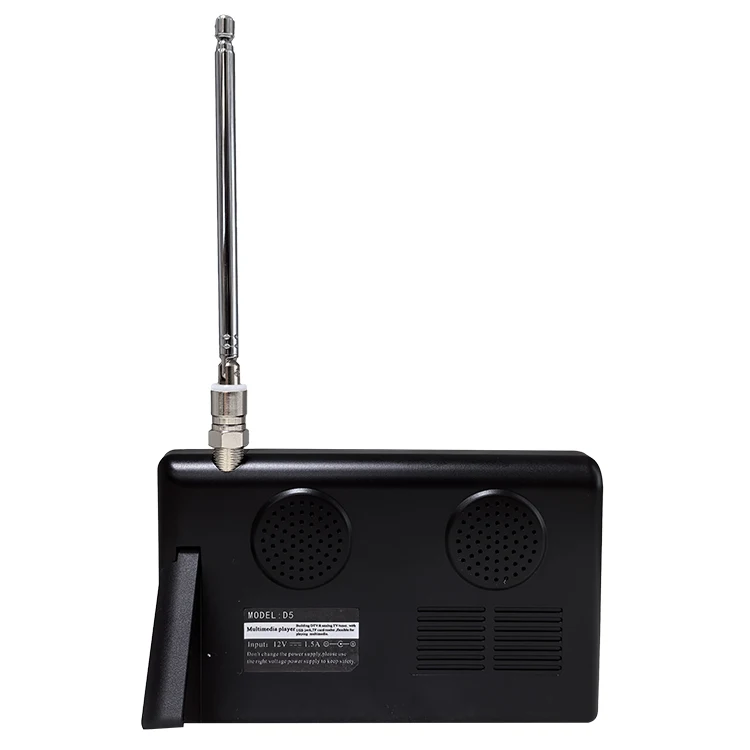 Superior 5inch Mini Digital TV DVB/ATSC/ISDB-TTelevision with Battery TV Stand