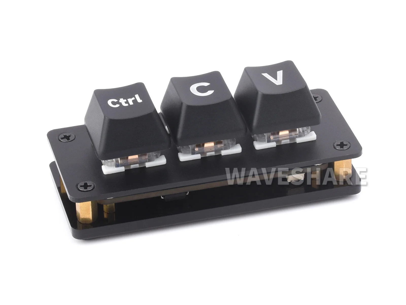 

Клавиатура Ctrl C/V для программаторов, 3-клавишная макетная плата, использует микроконтроллер RP2040