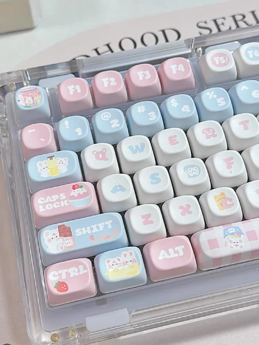 Keycap, térmica, sublimação, teclado mecânico, acessórios do teclado, MOA, bonito