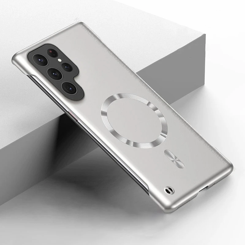 Ultra-Thin Metallic Frameless Magnetic Case with Magsafe Compatibility