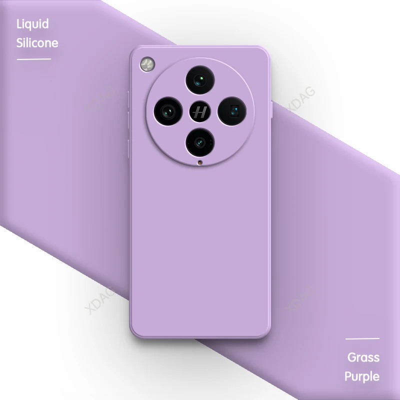 Premium Shockproof Liquid Silicone Back Cover with Camera Lens Protection