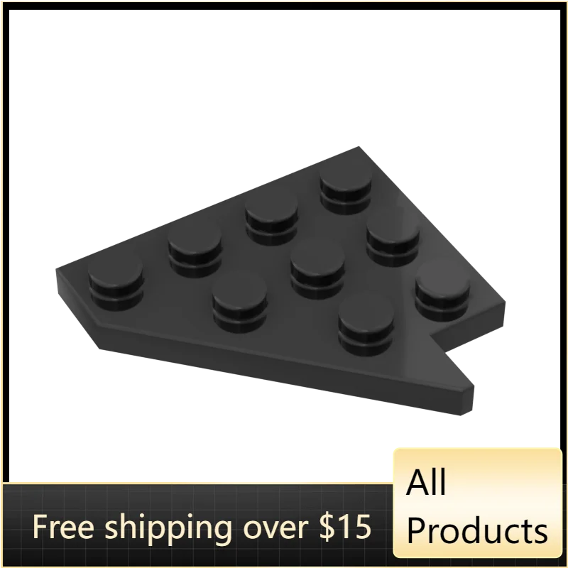 10Pcs High-Tech Assemble Particle 3936 4X4 Special Shape Brick Building Blocks Kit Replaceable Part Toy For Children Gifts