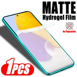 Matte Protective Gel Film | Hydrogel Safety Screen Protector | Multi - Pack Option - Samsung A22 4G (1PCS)