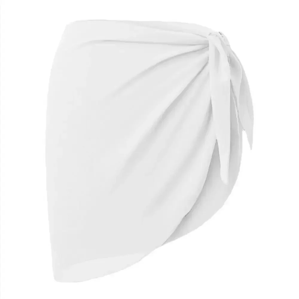 Summer Sheer Chiffon Sarong Skirt - Women's Swimsuit Cover-Up