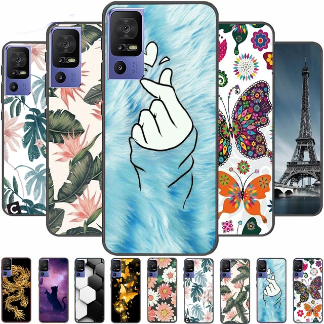For TCL 40 SE Case Marble Soft Silicone Shockproof Phone Back Cover for TCL  40SE Funda TPU TCL40 SE Carcasa TCL40SE Gift Coque - AliExpress