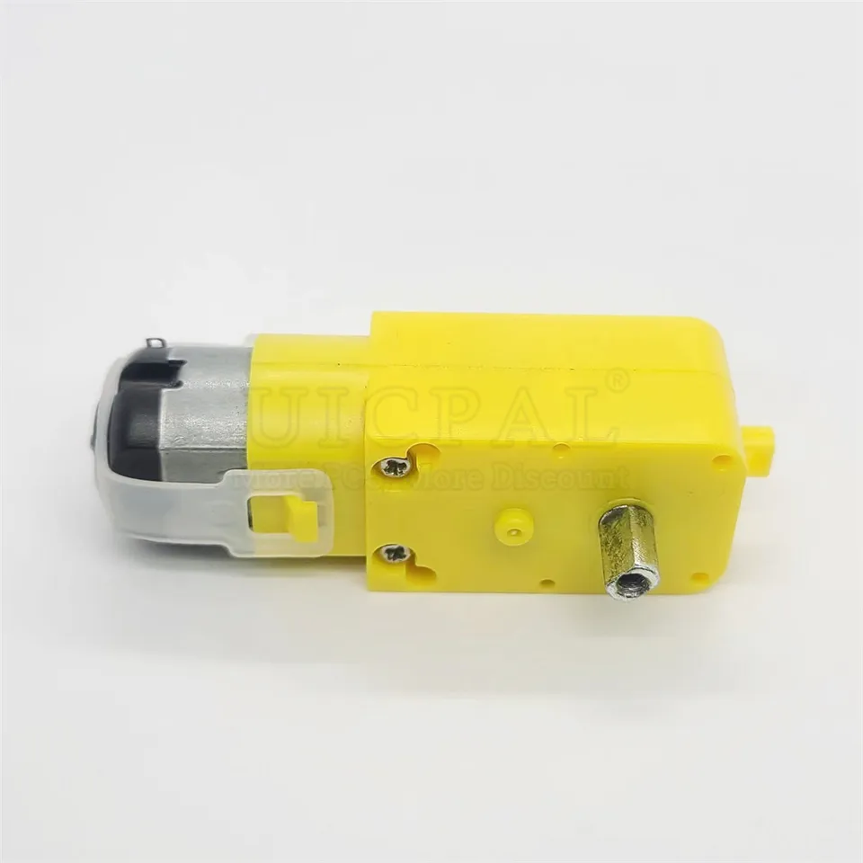 4PCS TT Gearbox Motors 1:48 Ratio - DC 3-6V Dual Shaft Motors For Arduino Robots & DIY Cars