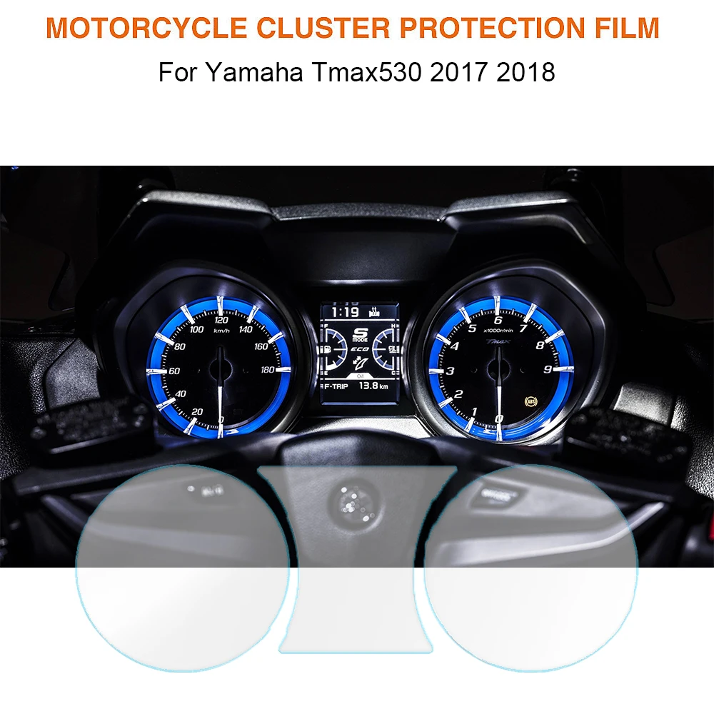 instrument protection film for yamaha xsr 900 2022 xsr900 accessories ultra clear anti glare scratch cluster screen tft lcd Instrument Protective Film Dashboard Screen Protection For Yamaha TMAX530 XP530 TMAX XP T MAX 530 2017 2018 Tmax560 Tech max