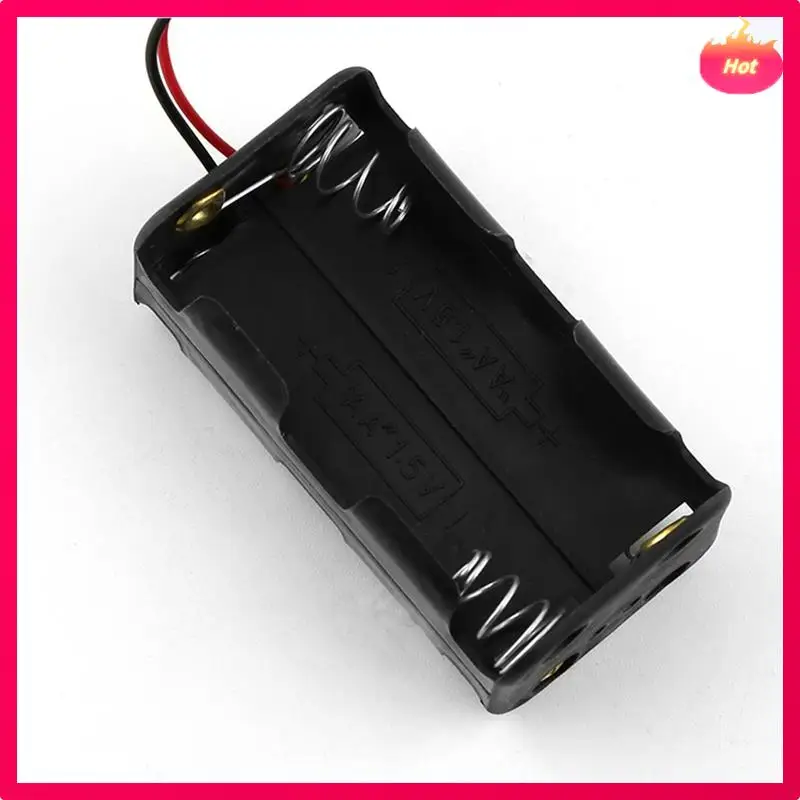 AYHF 12Pack 6V 4XAA Battery Container Case Holder Pack Box JST Plug Receiver For HSP Redcat 1/8 1/10 RC Nitro Power Car Truck