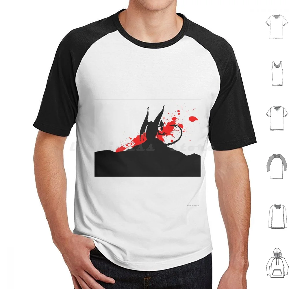 Maglietta Ridley Silhouette Big Size 100% Cotone Metroid Ridley