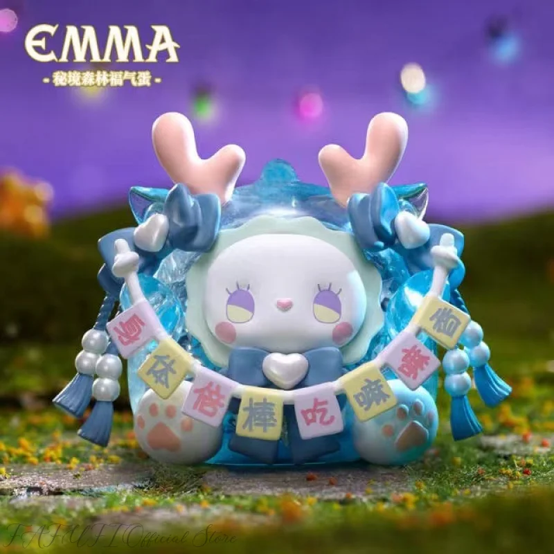 

Emma Happy Egg Series Blind Box Toy Guess Bag Mystery Box Mistery Caixa Action Figure Surpresa Cute Model Birthday Gift