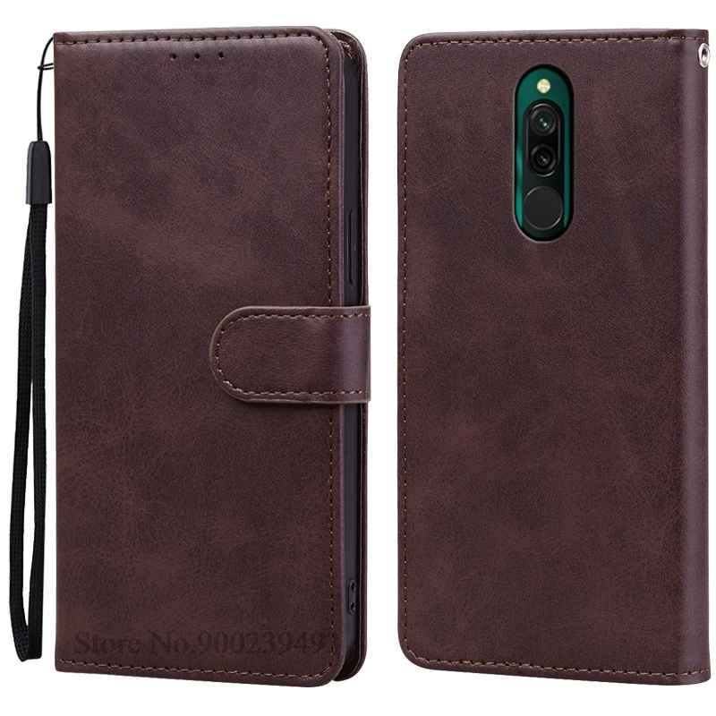 Luxury Leather Flip Wallet Case - Premium Bumper Protection & Style